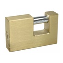 Ibfm Lucchetto Quadro Alta Sicurezza in Ottone Da 60 Mm